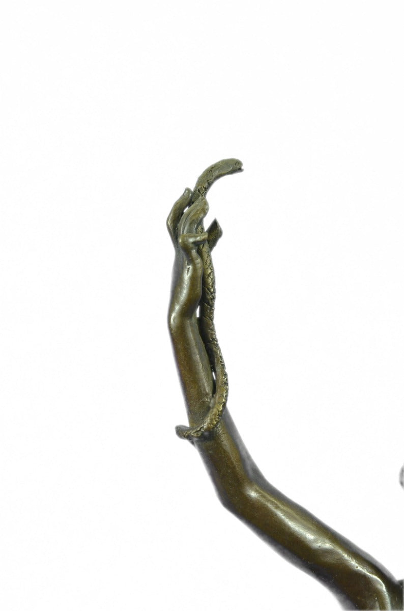 Bronze Sculpture Gorgeous Maiden Hot Cast Home Office Garden Patio Decoration