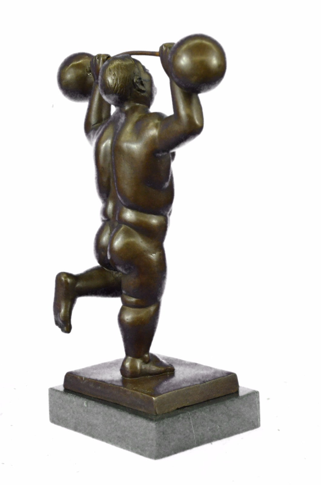 Handcrafted bronze sculpture SALE Weight `The Thomas By Tribute Style Botero