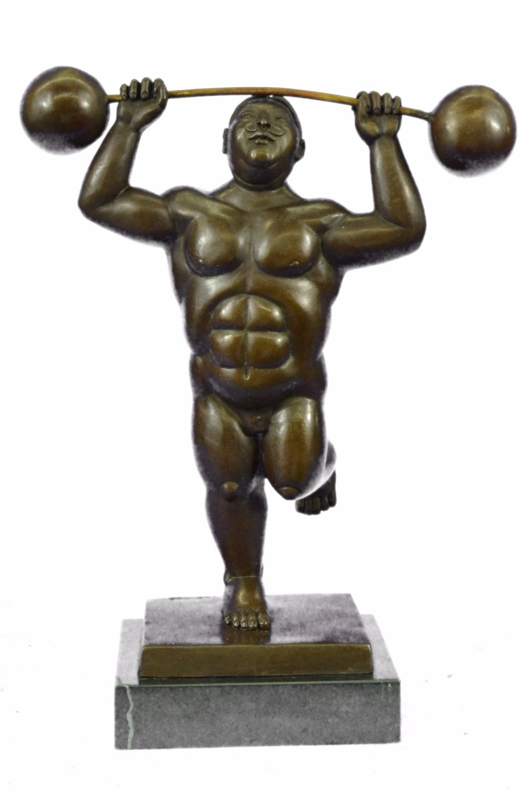 Handcrafted bronze sculpture SALE Weight `The Thomas By Tribute Style Botero