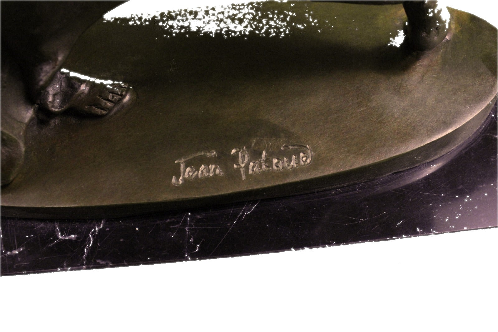 Bronze Sculpture of Gypsy Dancer By French Artist Jean Patoue Home Decor