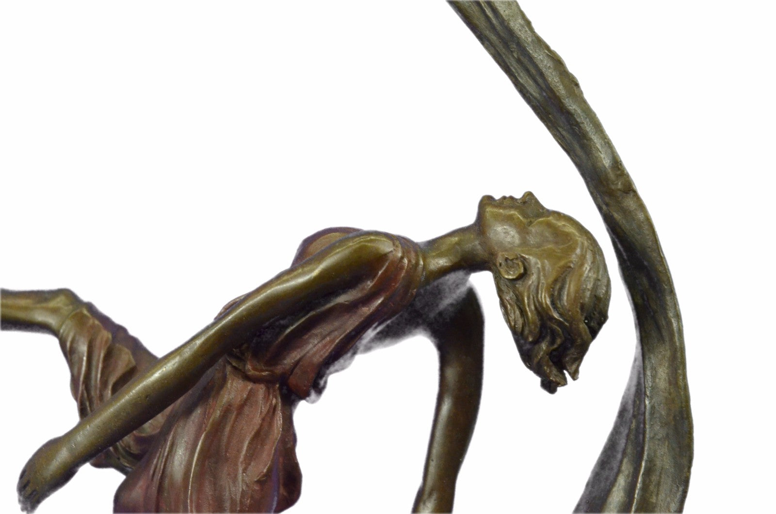 **DEAL*DEAL** Bronze Sculpture Statue Signed Aldo Vitaleh Beauty Ribbon Dancer