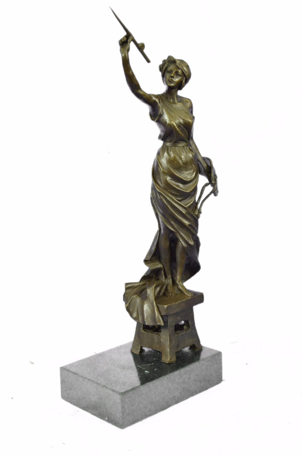 L@@k Art / Modernism Painter Aldo Vitaleh / Painting / Great BIG Bronze Trophy