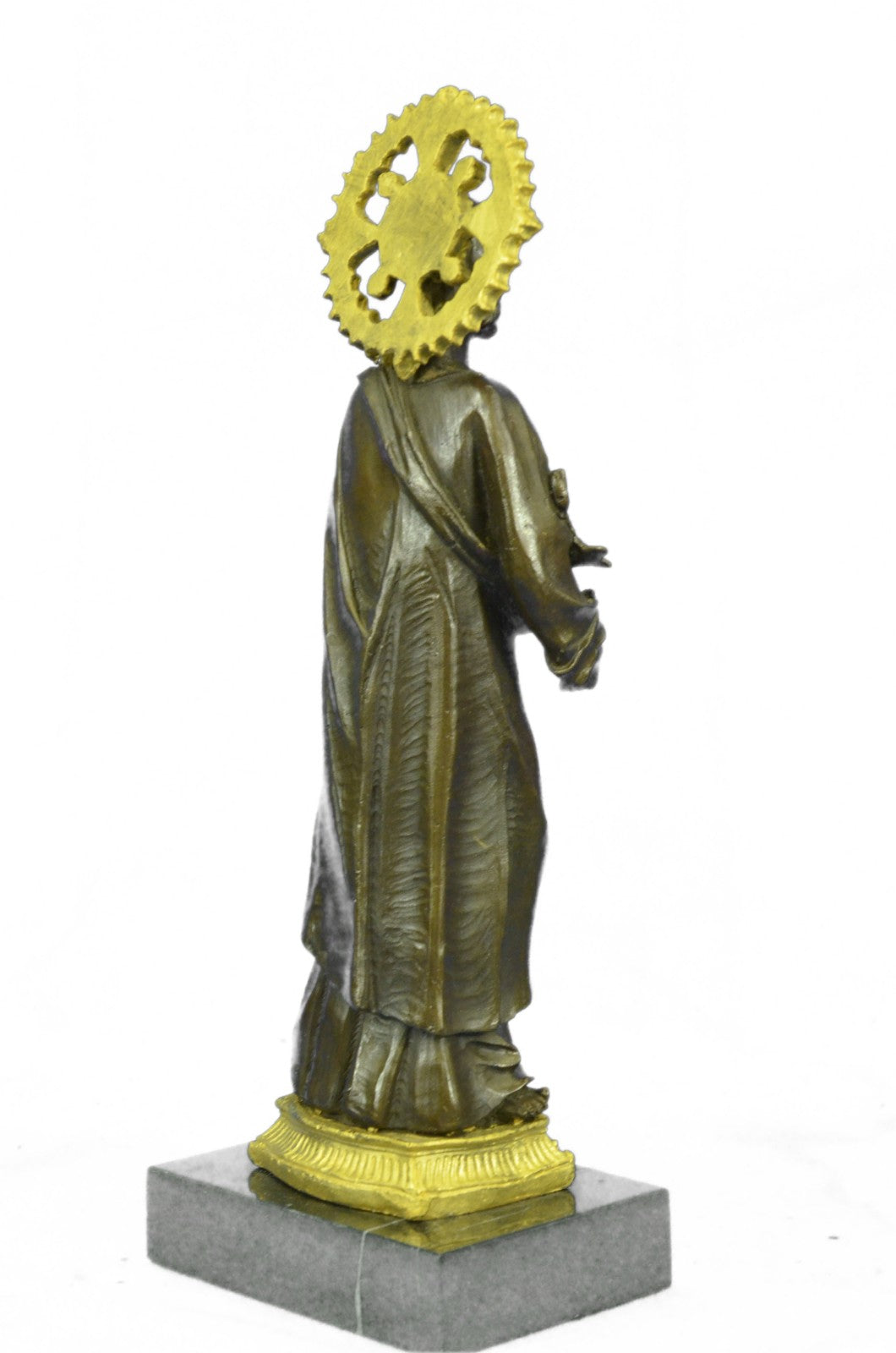 Joseph Jesus god Father Handcrafted Bronze Sculpture Statue Figurine Figure Gift