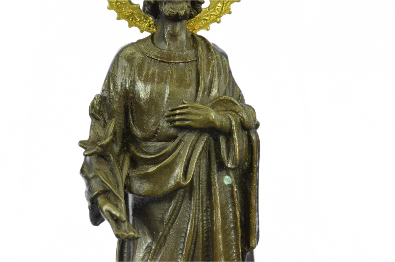 Joseph Jesus god Father Handcrafted Bronze Sculpture Statue Figurine Figure Gift