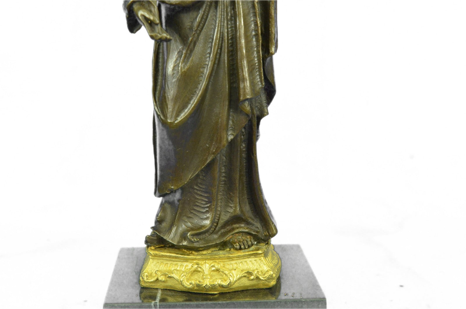 Joseph Jesus god Father Handcrafted Bronze Sculpture Statue Figurine Figure Gift