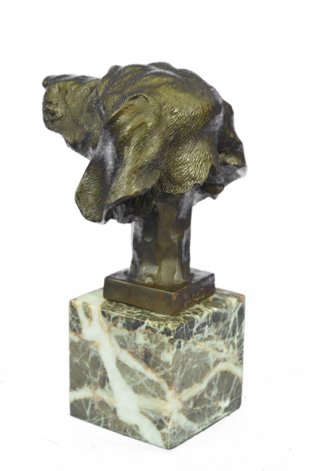 Art Deco Beagle Dog Bronze Sculpture Bookend Statue Book End Figurine Snoopy NR