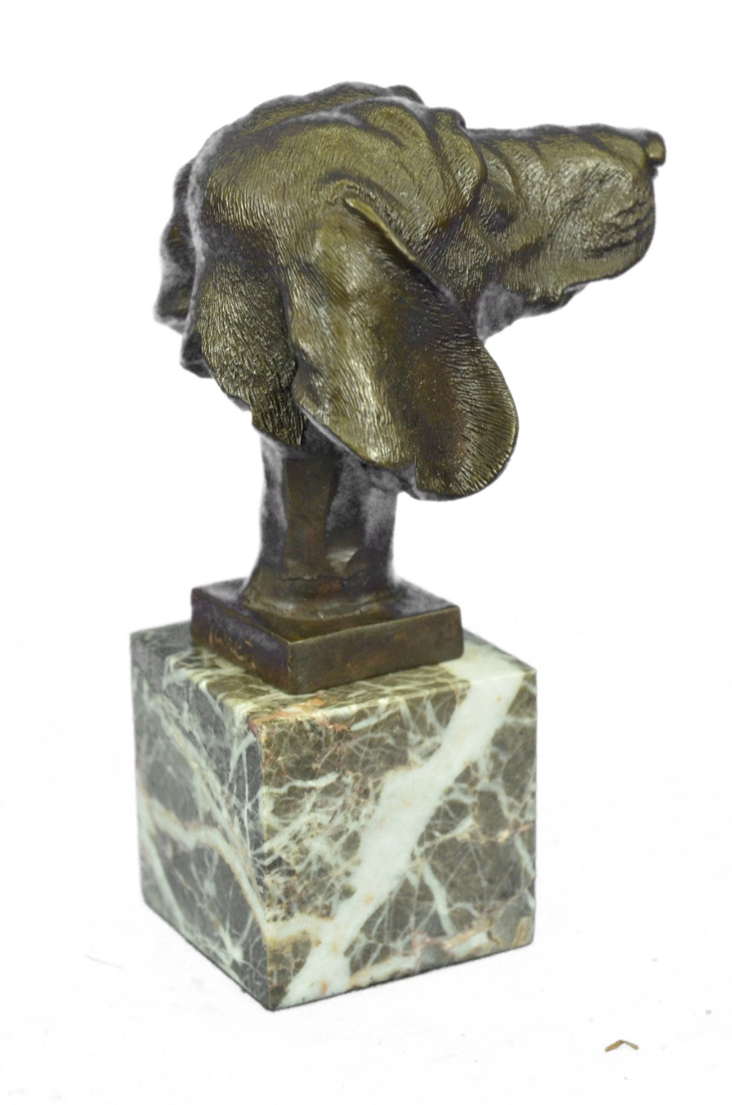 Art Deco Beagle Dog Bronze Sculpture Bookend Statue Book End Figurine Snoopy NR