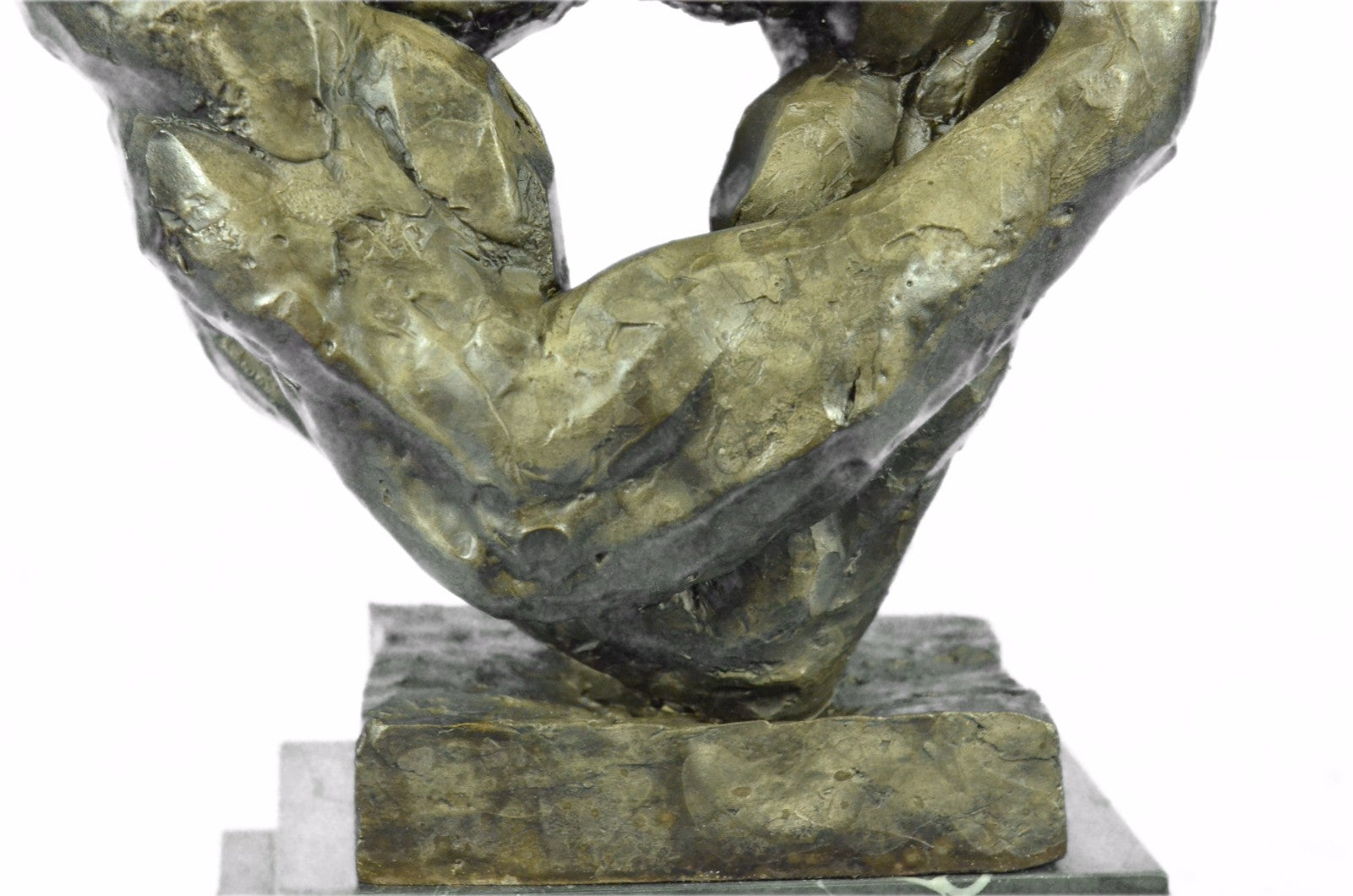 Handmade Bronze Male Bondage Sculpture – Fisher Signed Lost Wax Artwork