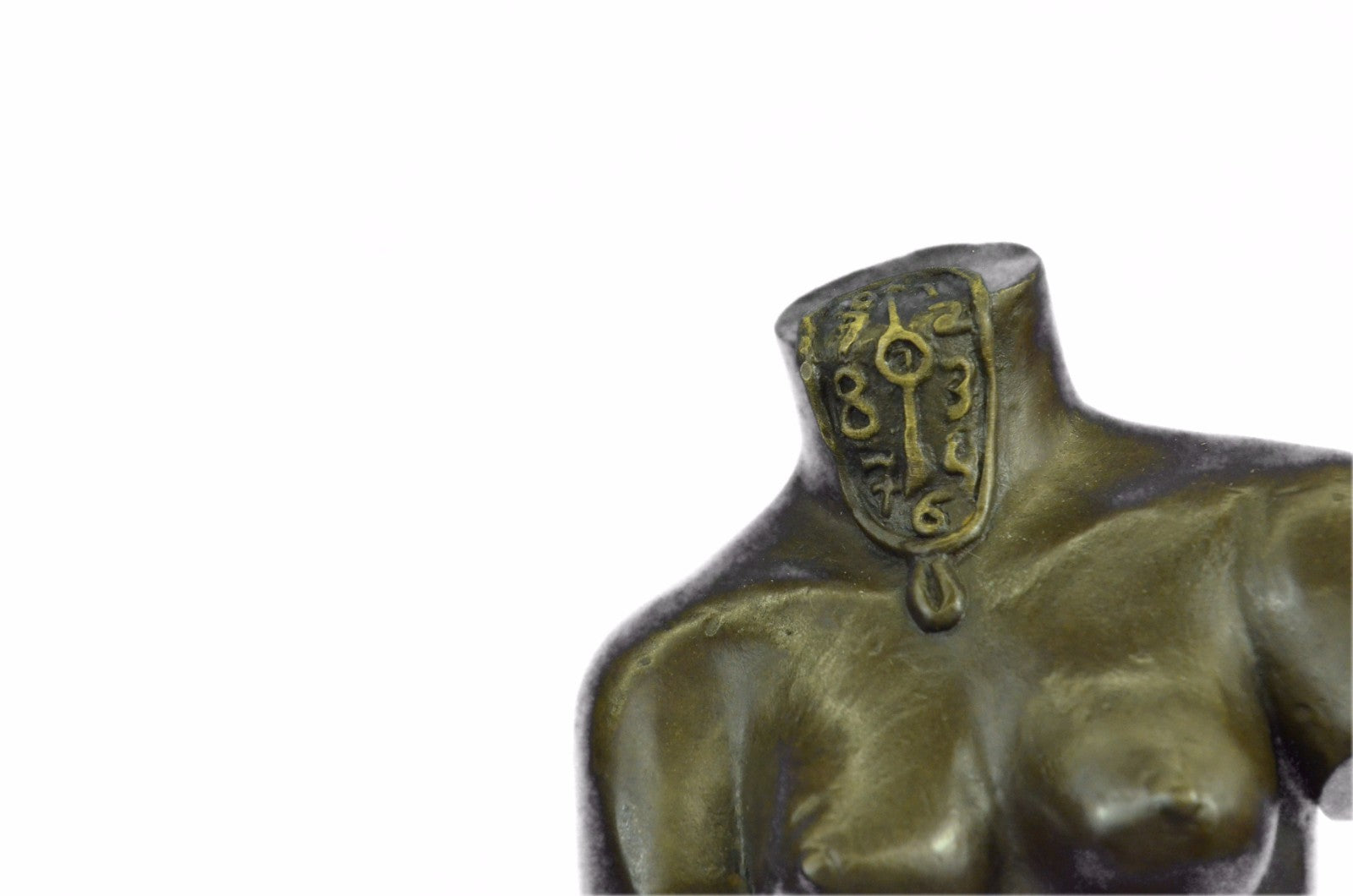 Bronze Sculpture Space Venus by Dali Hot Cast Hand Made Marble Base Figurine Art