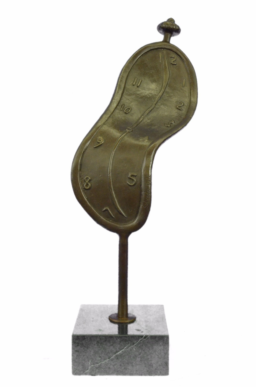 Abstract Modern Art Salvador Dali European Made Melting Clock Museum Quality
