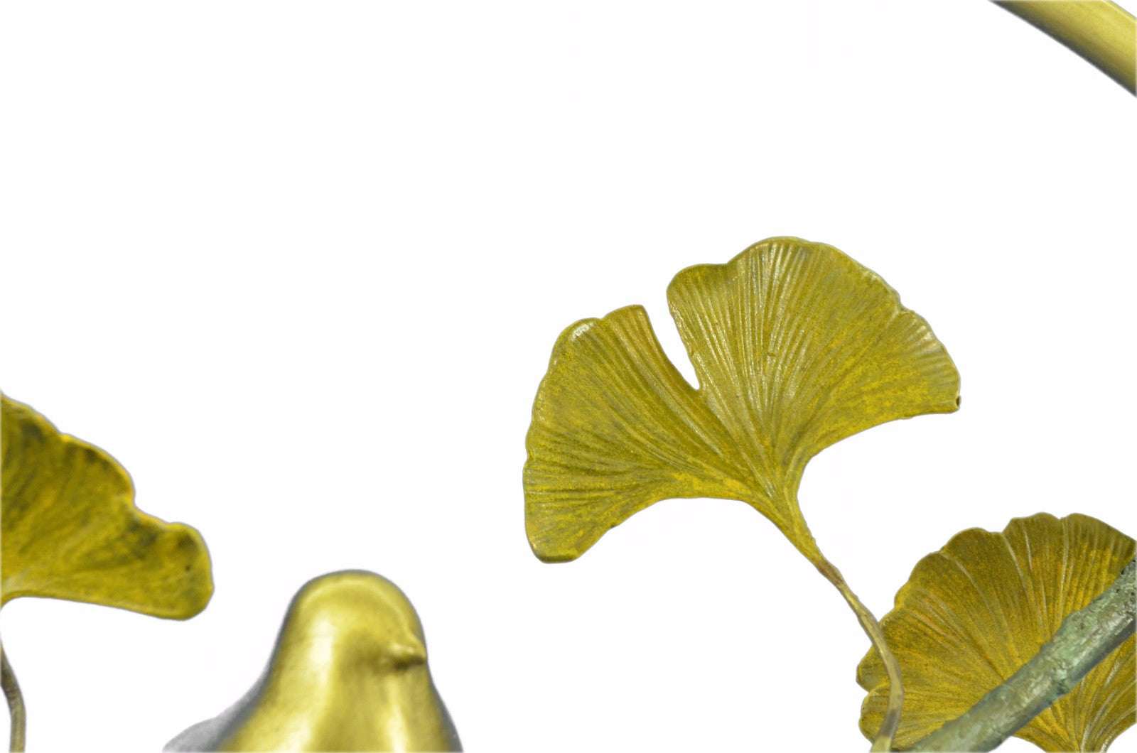 100% Solid Collectible Love Birds by Lost Wax Method Bronze Sculpture Figure