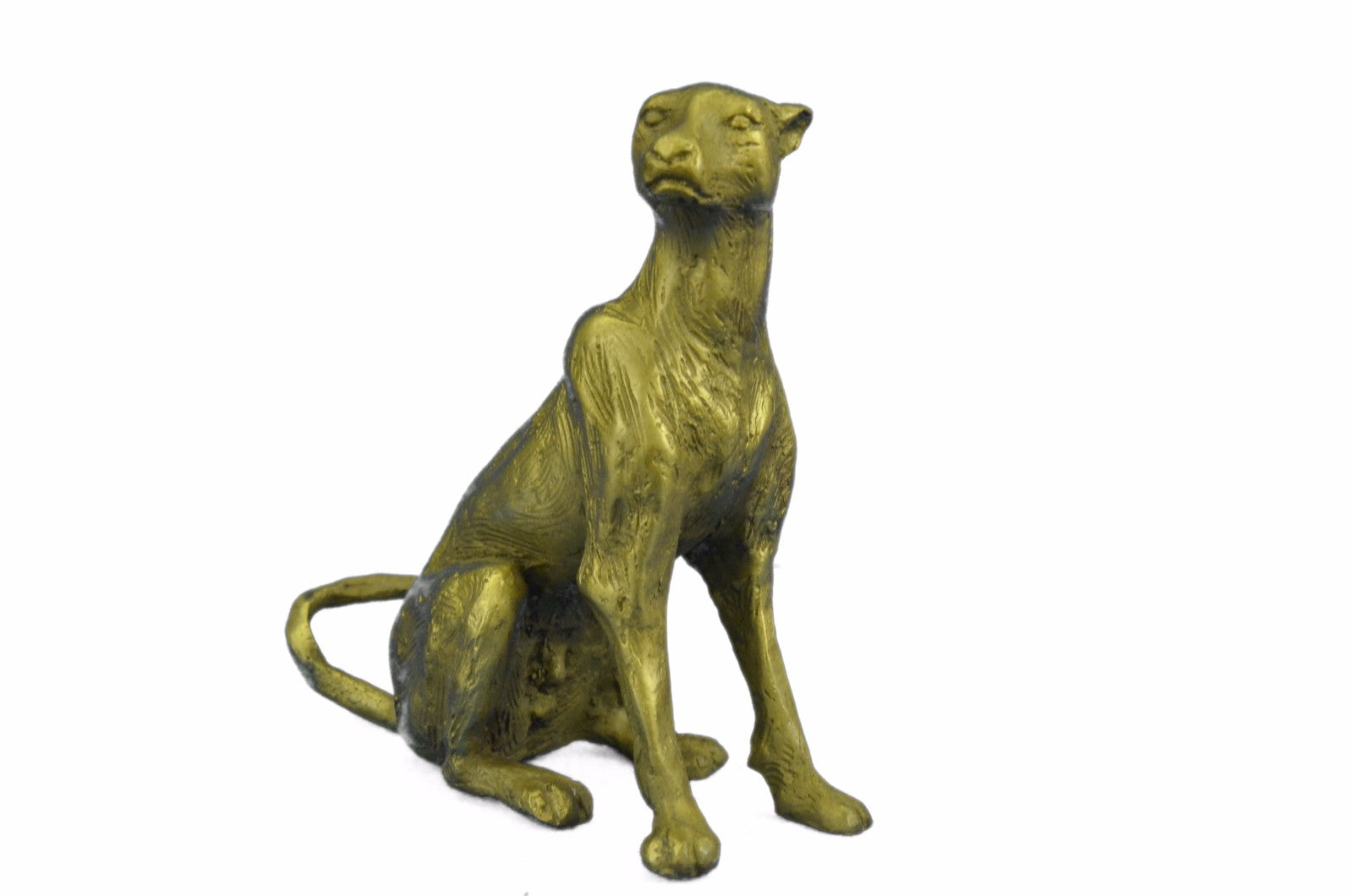Handcrafted Collectible Cougar Puma Animal Museum Quality Artwork Bronze Statue
