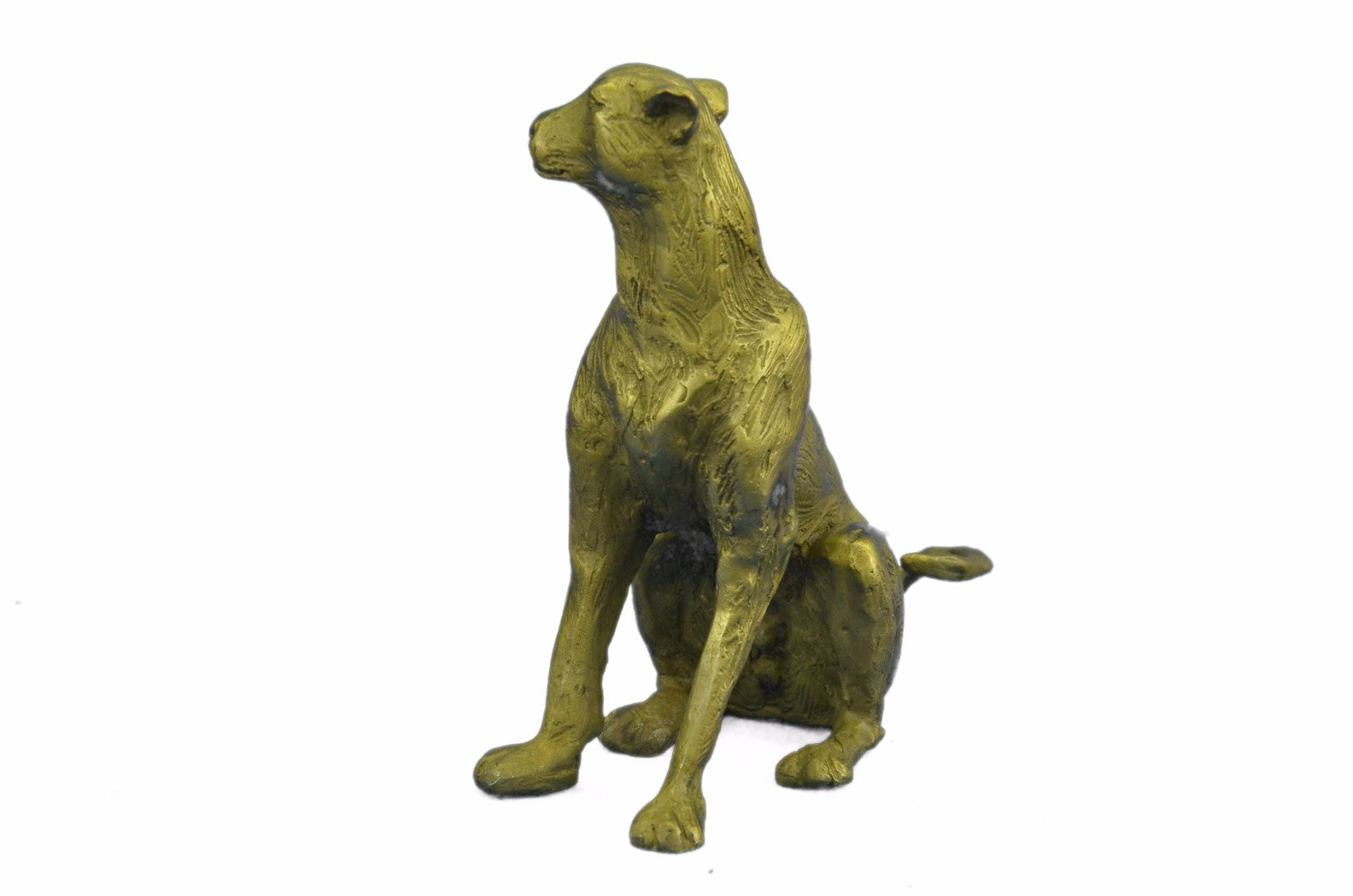 Handcrafted Collectible Cougar Puma Animal Museum Quality Artwork Bronze Statue