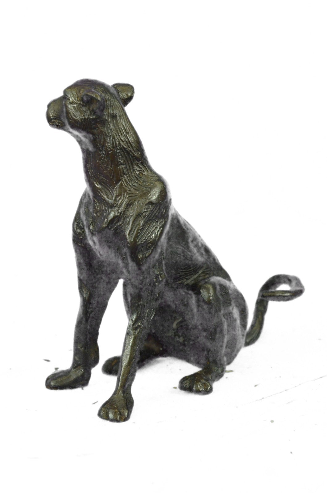 Jaguar Cougar Pair Big Cat Lover Bookend Bronze Statue Sculpture Art Gift Decor