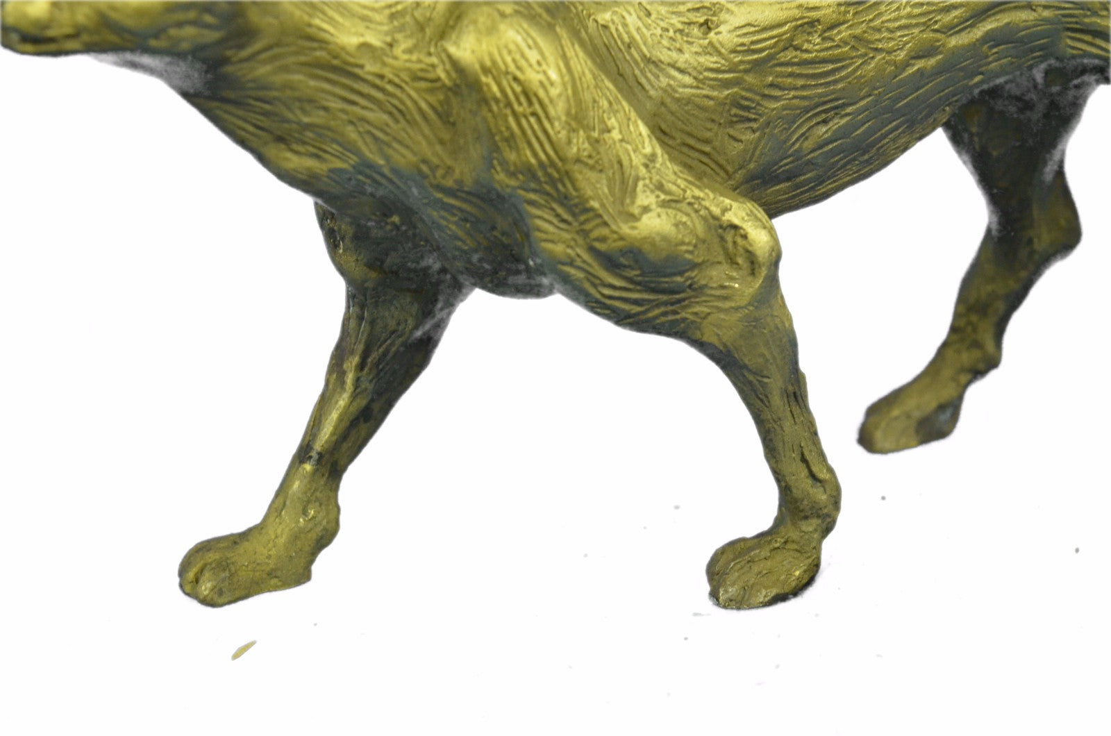 BRONZE SCULPTURE LION PANTHER TIGER PUMA COUGAR BIG CAT STATUE AFRICAN ART DECO