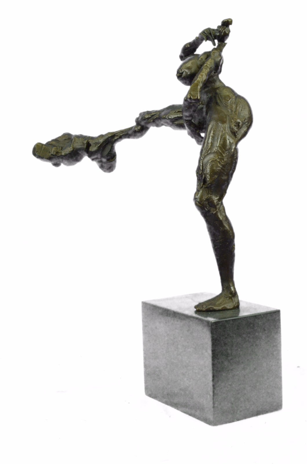 LTD Edition Hot Cast Signed Original Cook Entitled Big Foot Bronze Sculpture Fig