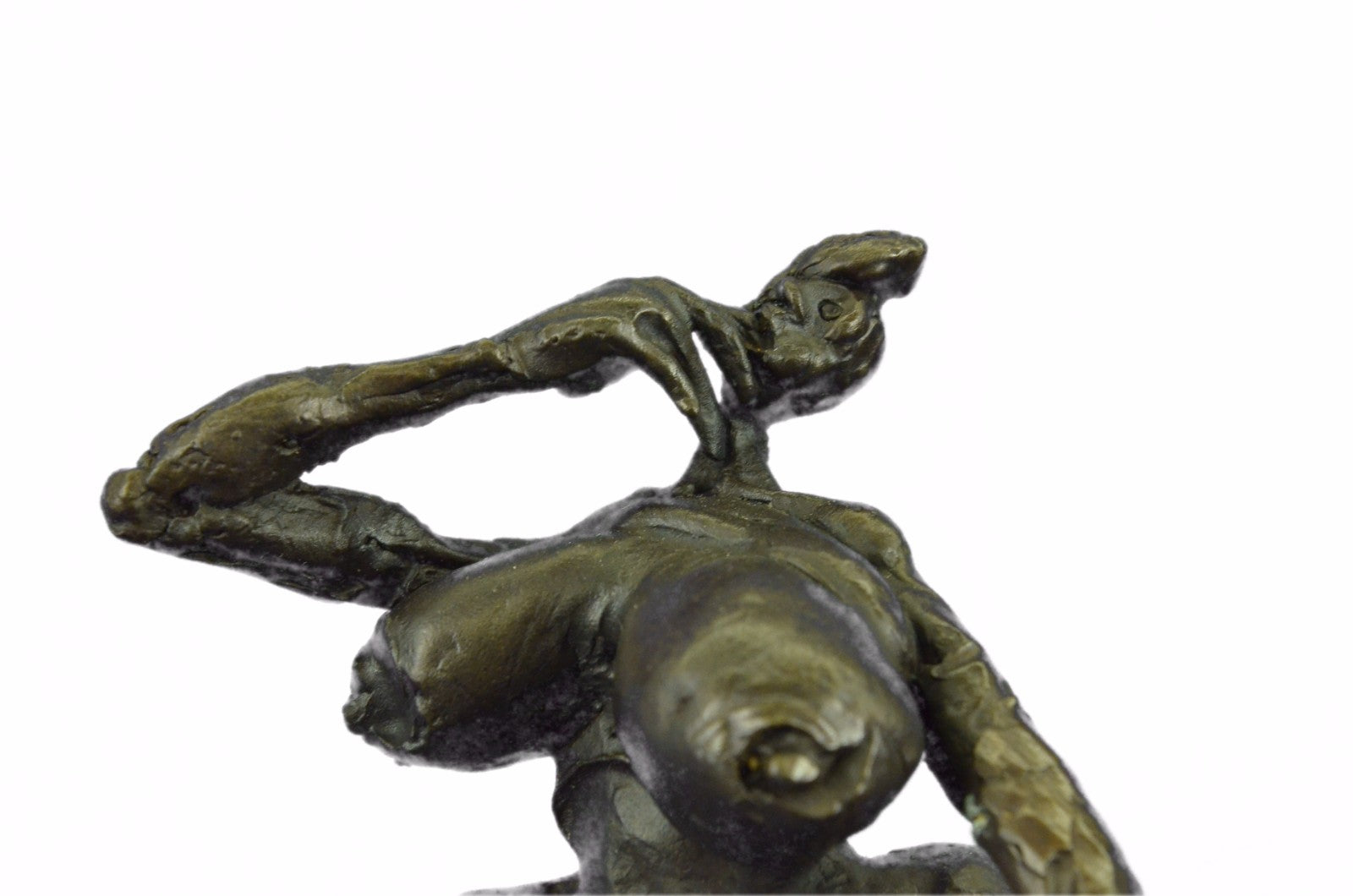 LTD Edition Hot Cast Signed Original Cook Entitled Big Foot Bronze Sculpture Fig