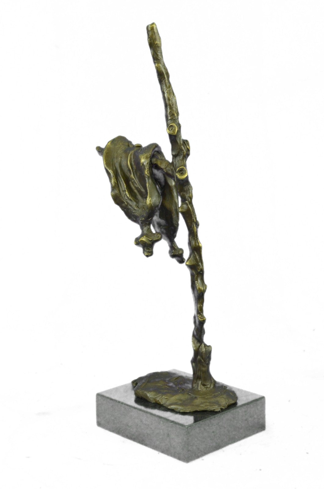 Salvador Dali Handcrafted Abstract Modern Art Deco Meting Time Bronze Figurine