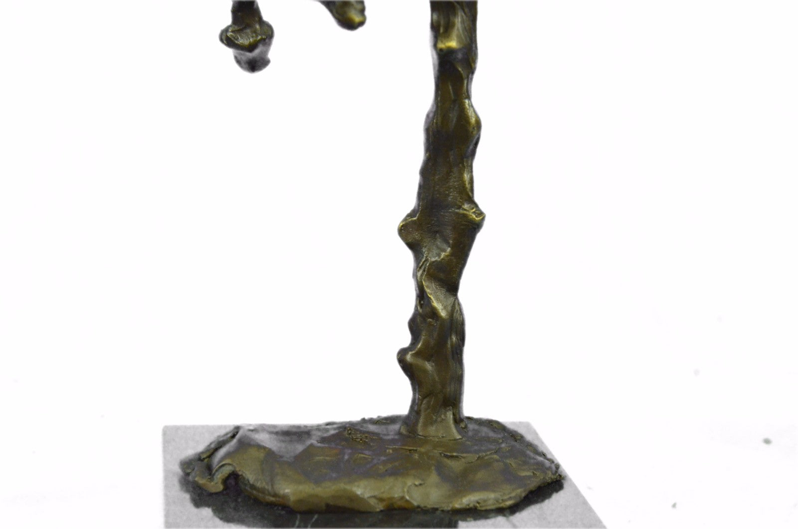 Salvador Dali Handcrafted Abstract Modern Art Deco Meting Time Bronze Figurine