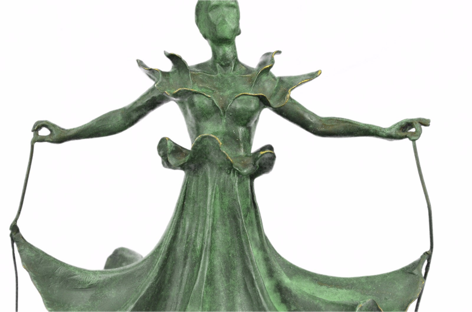 Salvador Dali Dalinian Girl Handcrafted by Lost wax Method Bronze Sculpture Ho