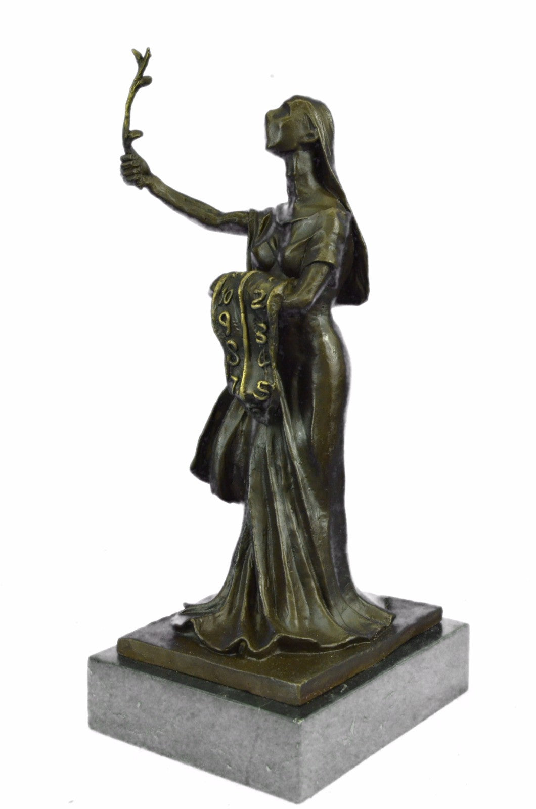 Salvador Dali Hommage Woman Artwork Bronze Sculpture Statue Figurine Figure Sale