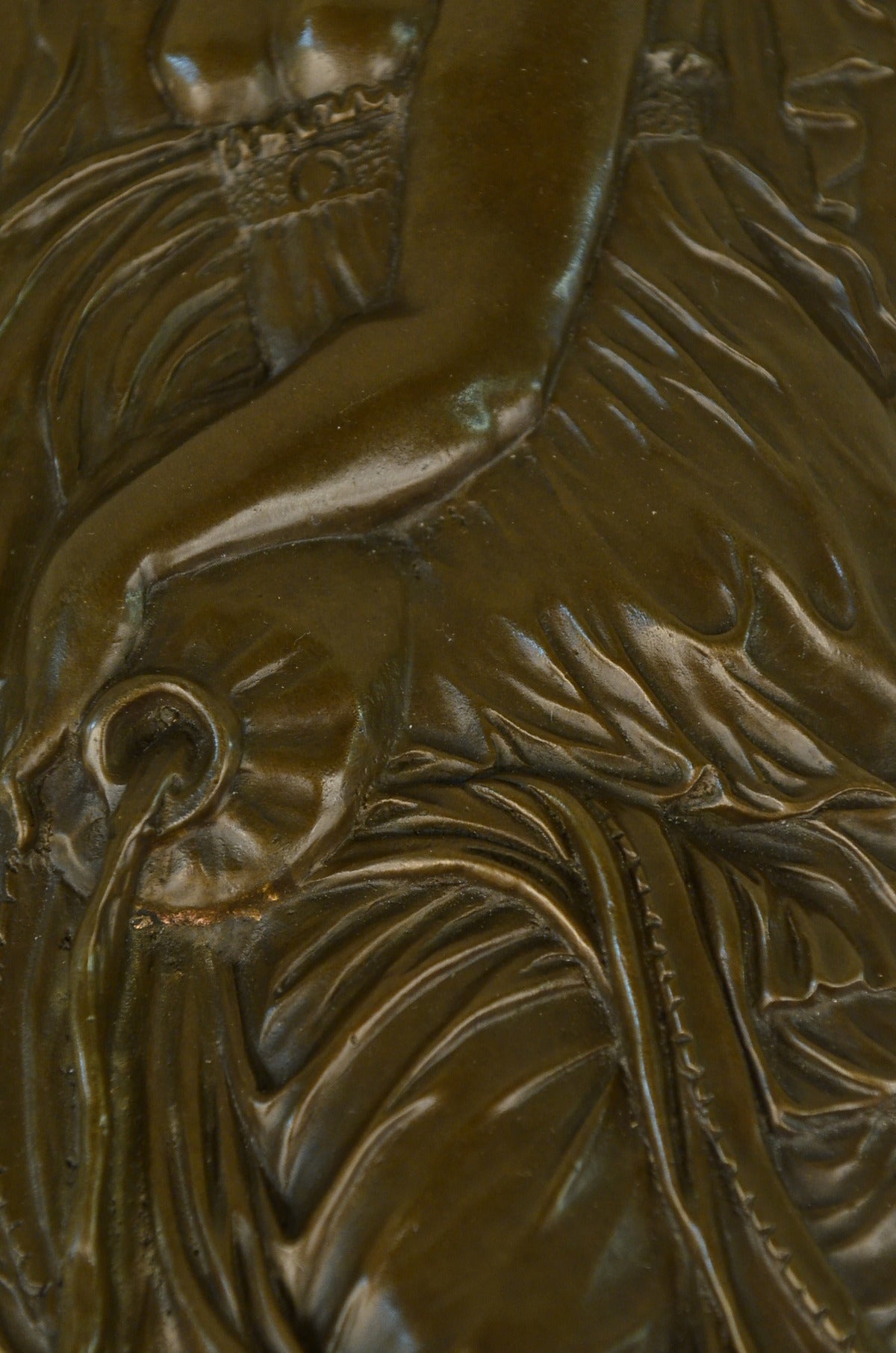 Handcrafted bronze sculpture SALE Wal Lrge Vitaleh Aldo Artist Italian Original