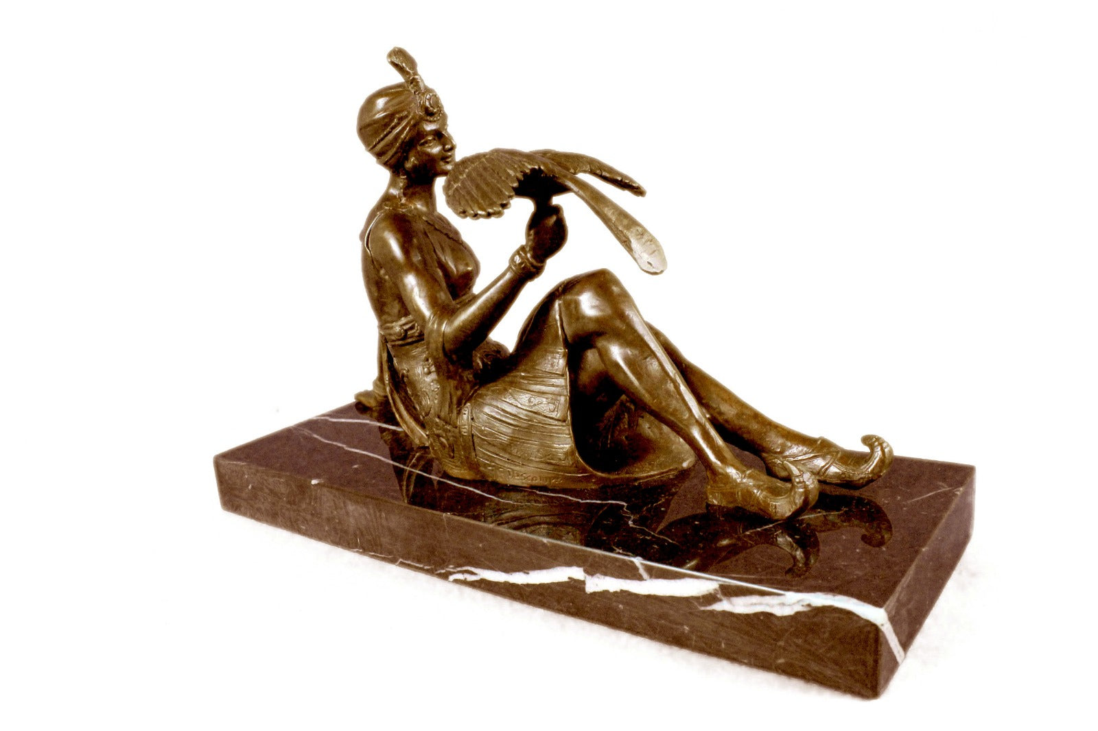 Handcrafted bronze sculpture SALE Dancer Female Style Deco Art French Stunning