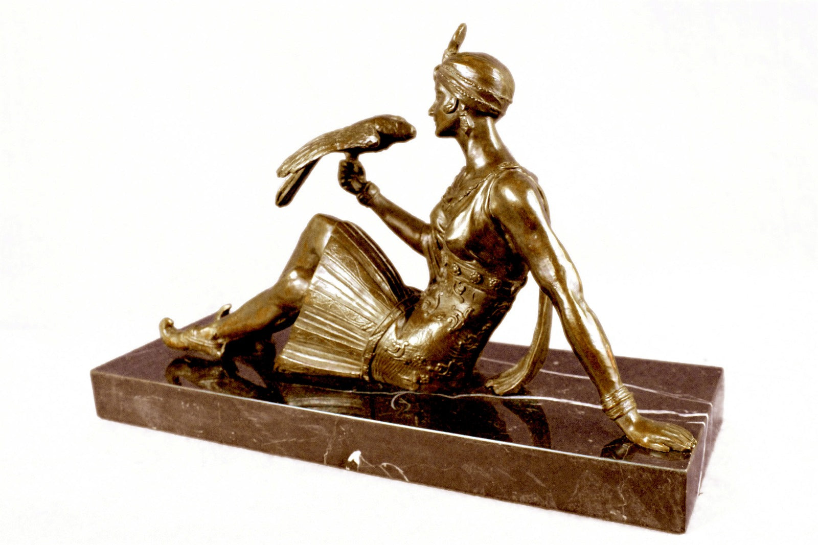 Handcrafted bronze sculpture SALE Dancer Female Style Deco Art French Stunning
