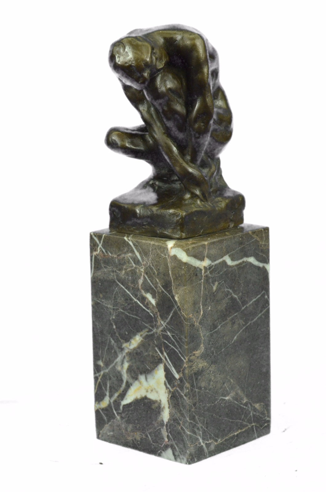 Buy Nude Young Male Bronze Statue – Elegant Hot Cast Sculpture on Marble Base for Home, Office, or Gift