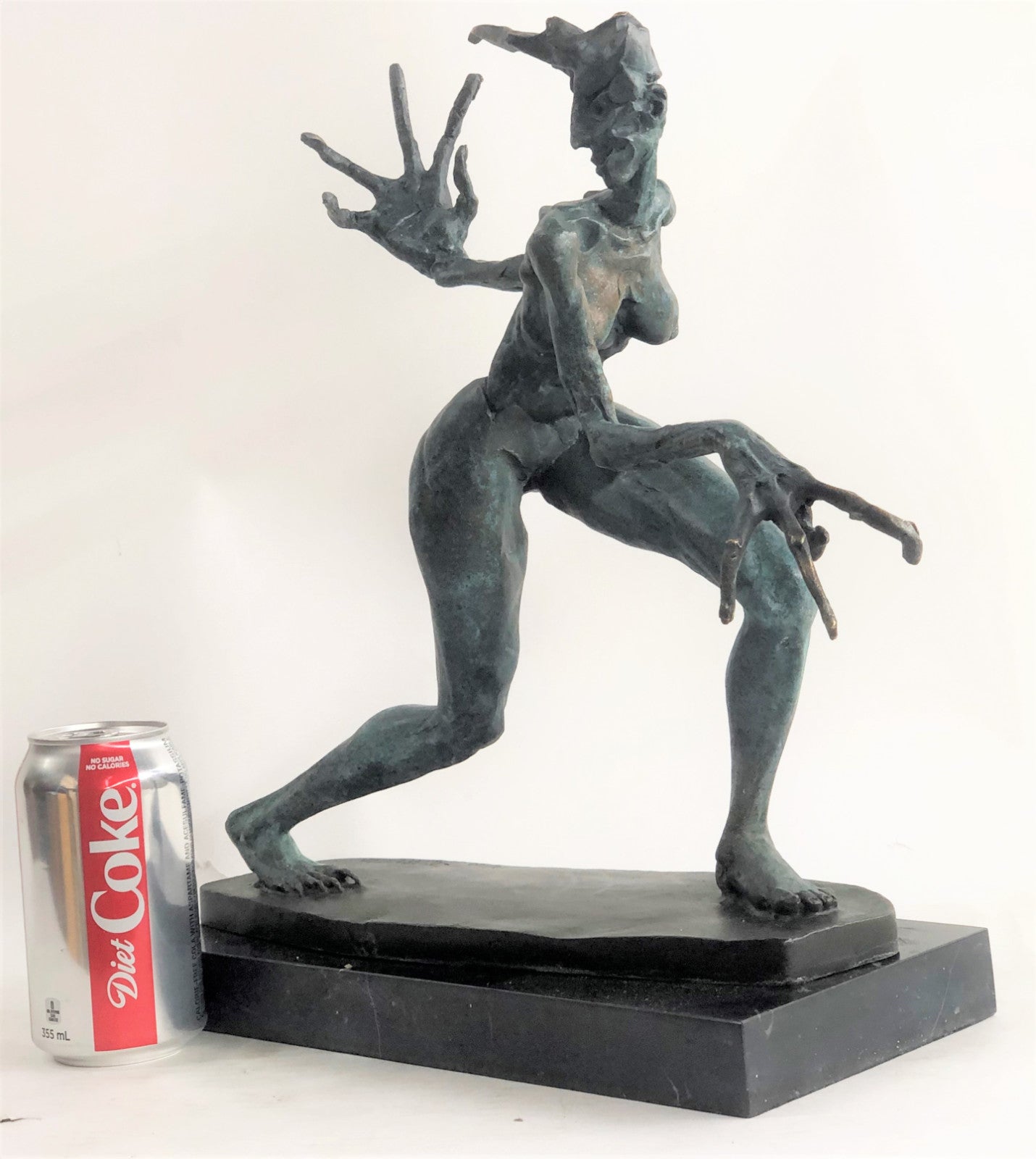 Handcrafted Detailed Female Monster by Vitaleh Limited Edition Bronze Masterpiec