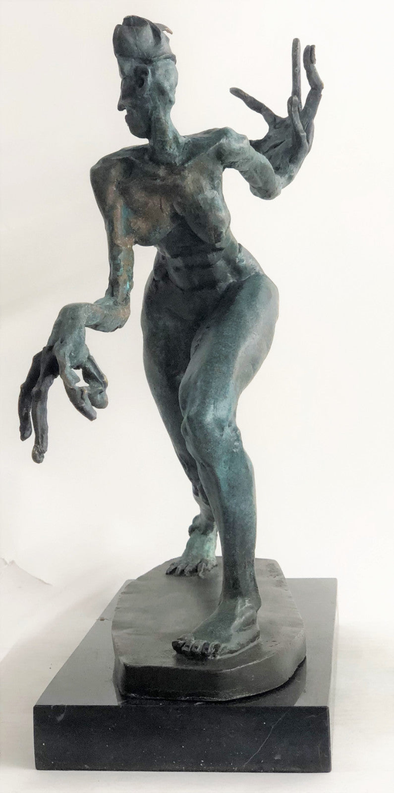 Handcrafted Detailed Female Monster by Vitaleh Limited Edition Bronze Masterpiec