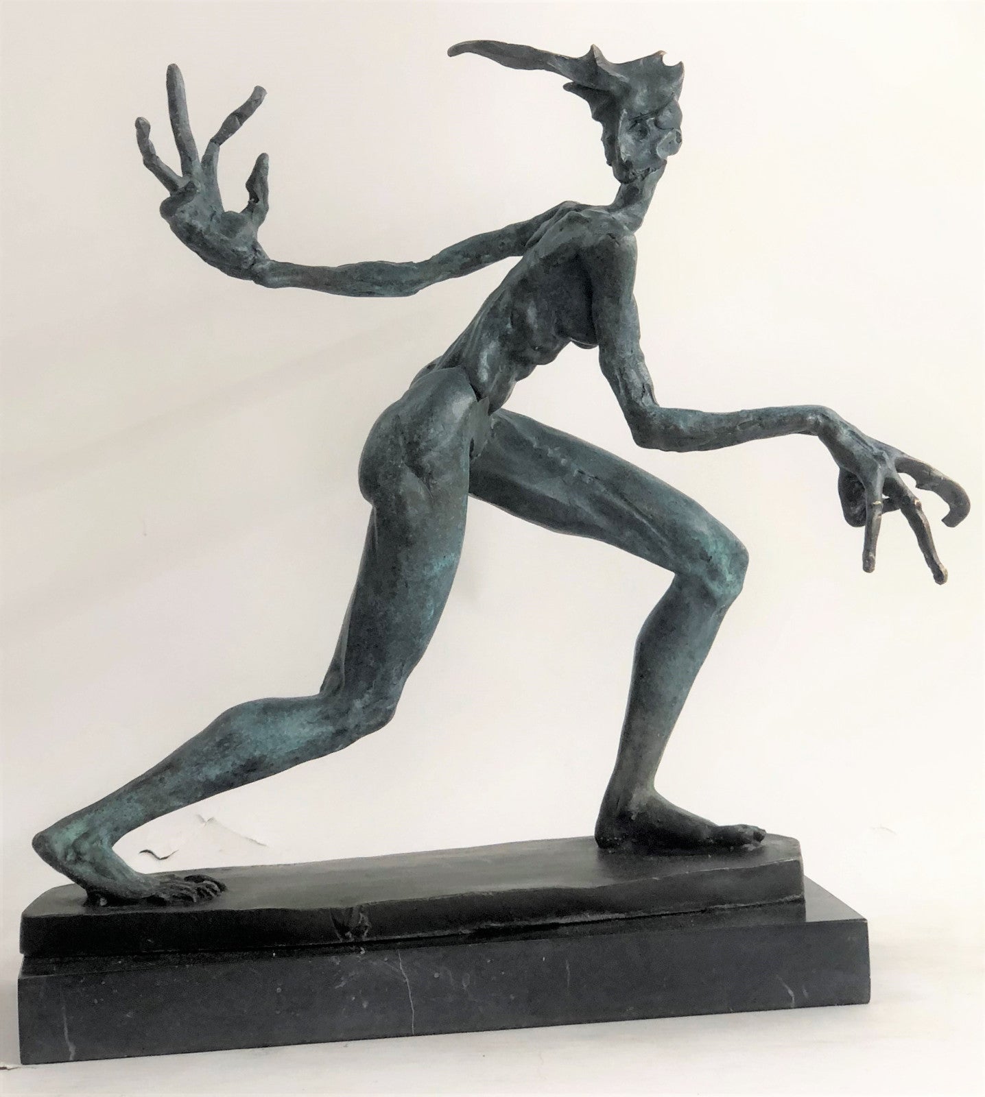 Handcrafted Detailed Female Monster by Vitaleh Limited Edition Bronze Masterpiec