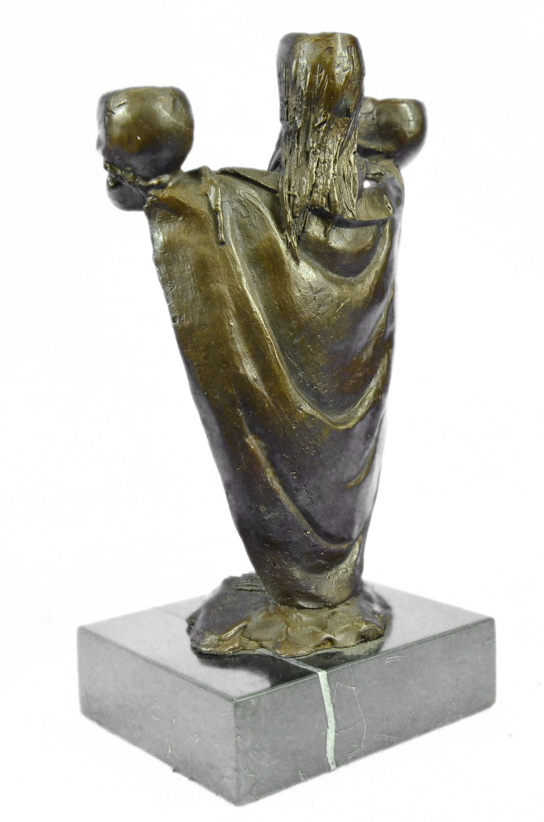 Handcrafted bronze sculpture SALE Gothic Artist French Patoue Original Signed