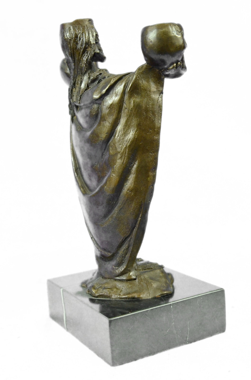 Handcrafted bronze sculpture SALE Gothic Artist French Patoue Original Signed