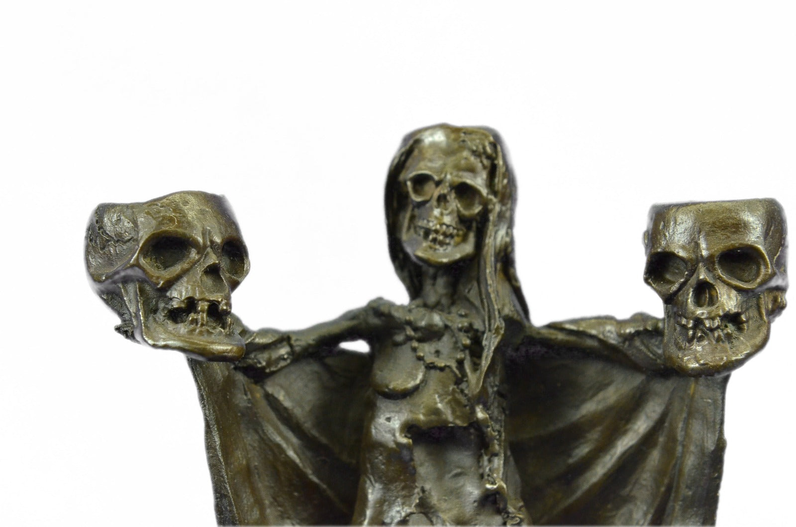 Handcrafted bronze sculpture SALE Gothic Artist French Patoue Original Signed