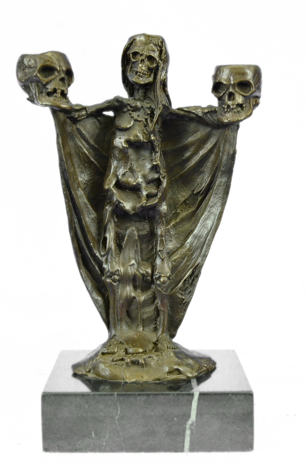 Handcrafted bronze sculpture SALE Gothic Artist French Patoue Original Signed