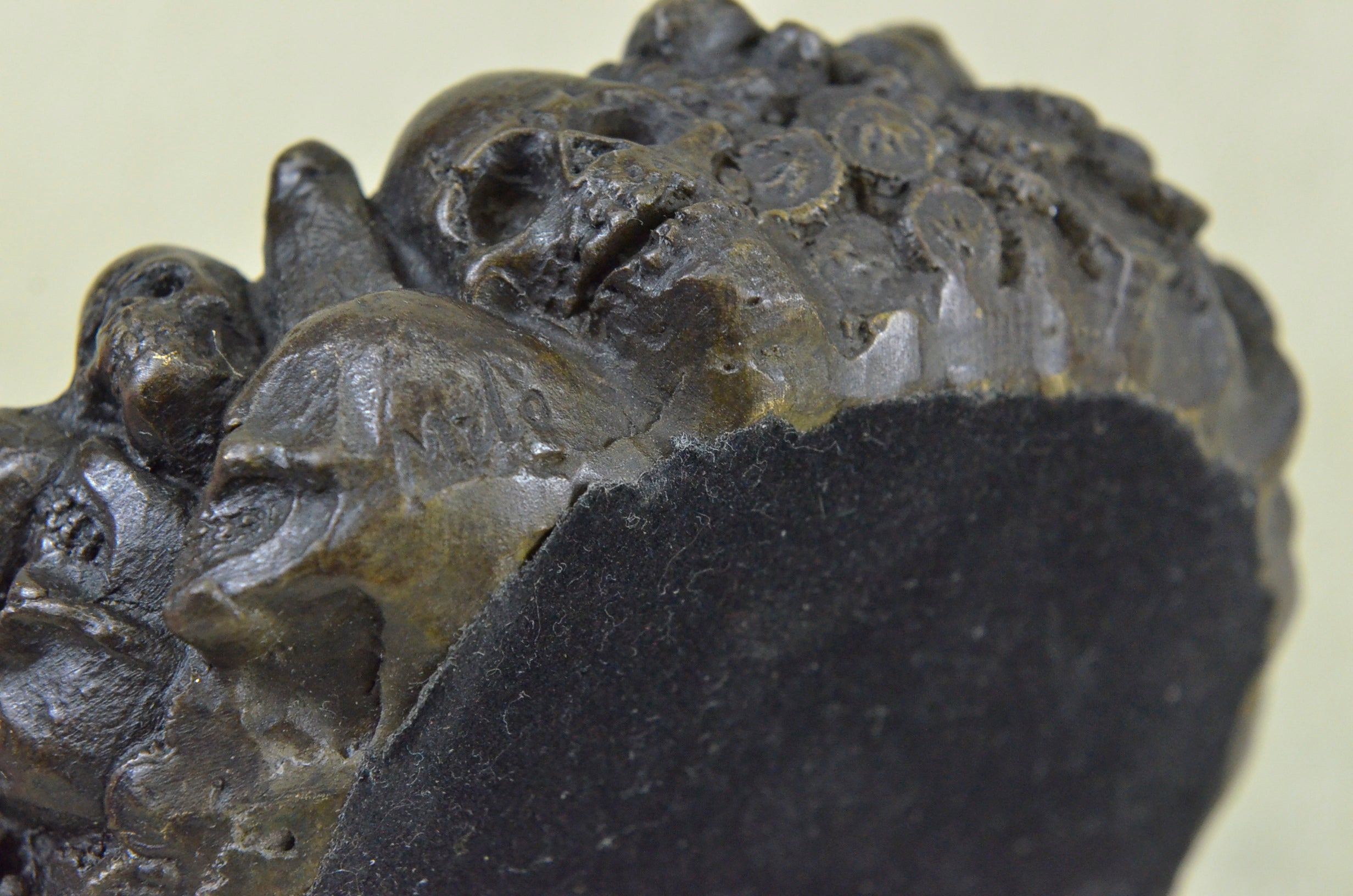 Skull Vanite Unique Ashtray Bronze Sculpture Special Husband Valentine Gift Sale