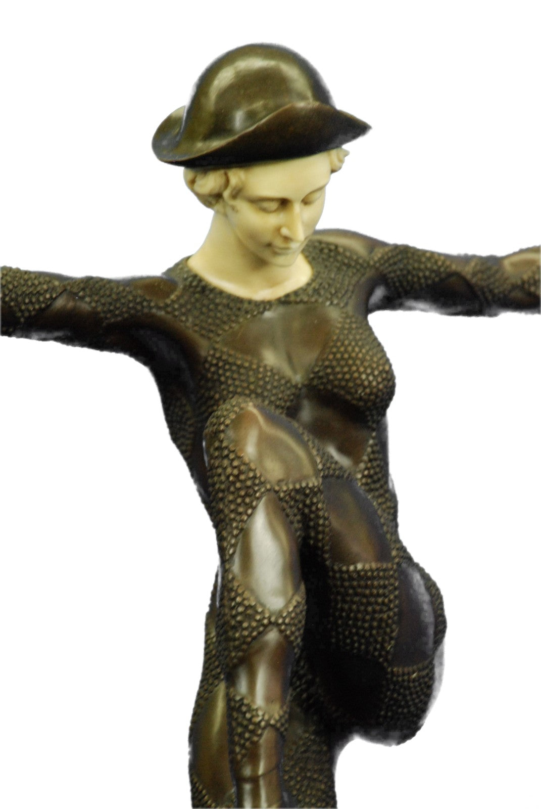 Bronze Sculpture Hand Made Statue Dancers Lovely Dancer Figurine By Chiparus