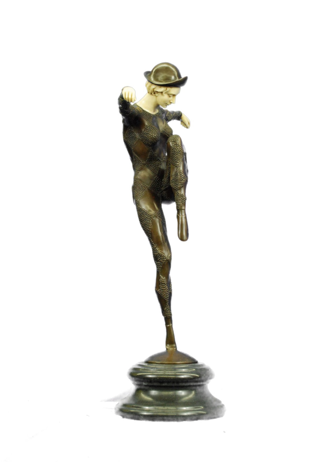 Bronze Sculpture Hand Made Statue Dancers Lovely Dancer Figurine By Chiparus