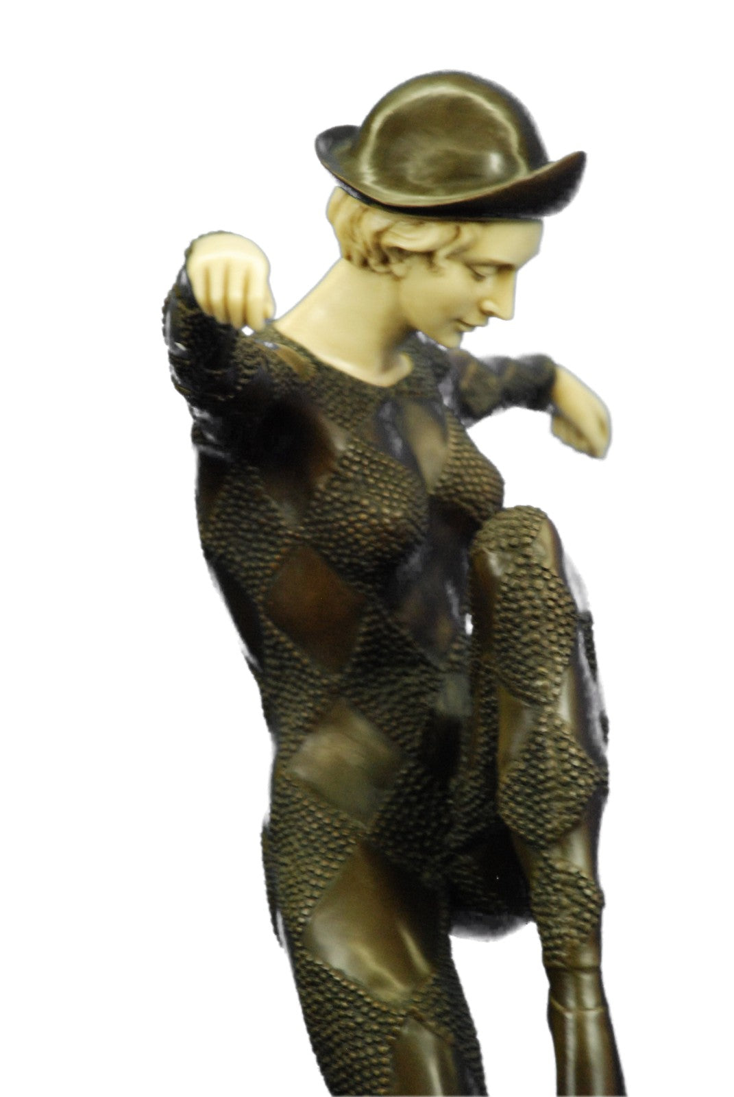 Bronze Sculpture Hand Made Statue Dancers Lovely Dancer Figurine By Chiparus