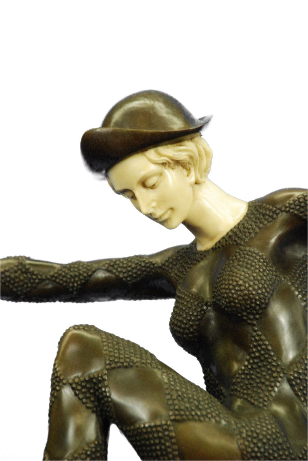 Bronze Sculpture Hand Made Statue Dancers Lovely Dancer Figurine By Chiparus