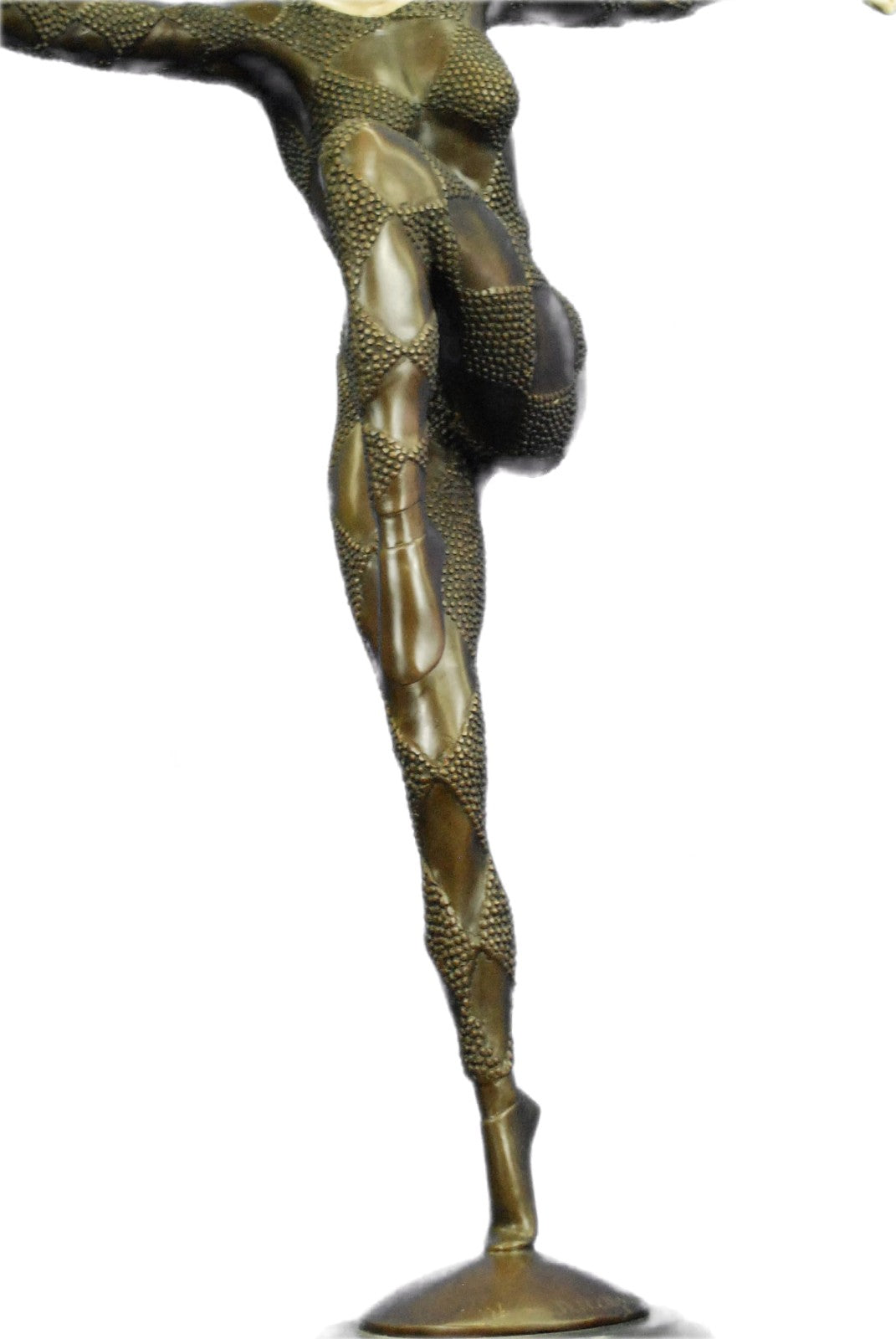 Bronze Sculpture Hand Made Statue Dancers Lovely Dancer Figurine By Chiparus