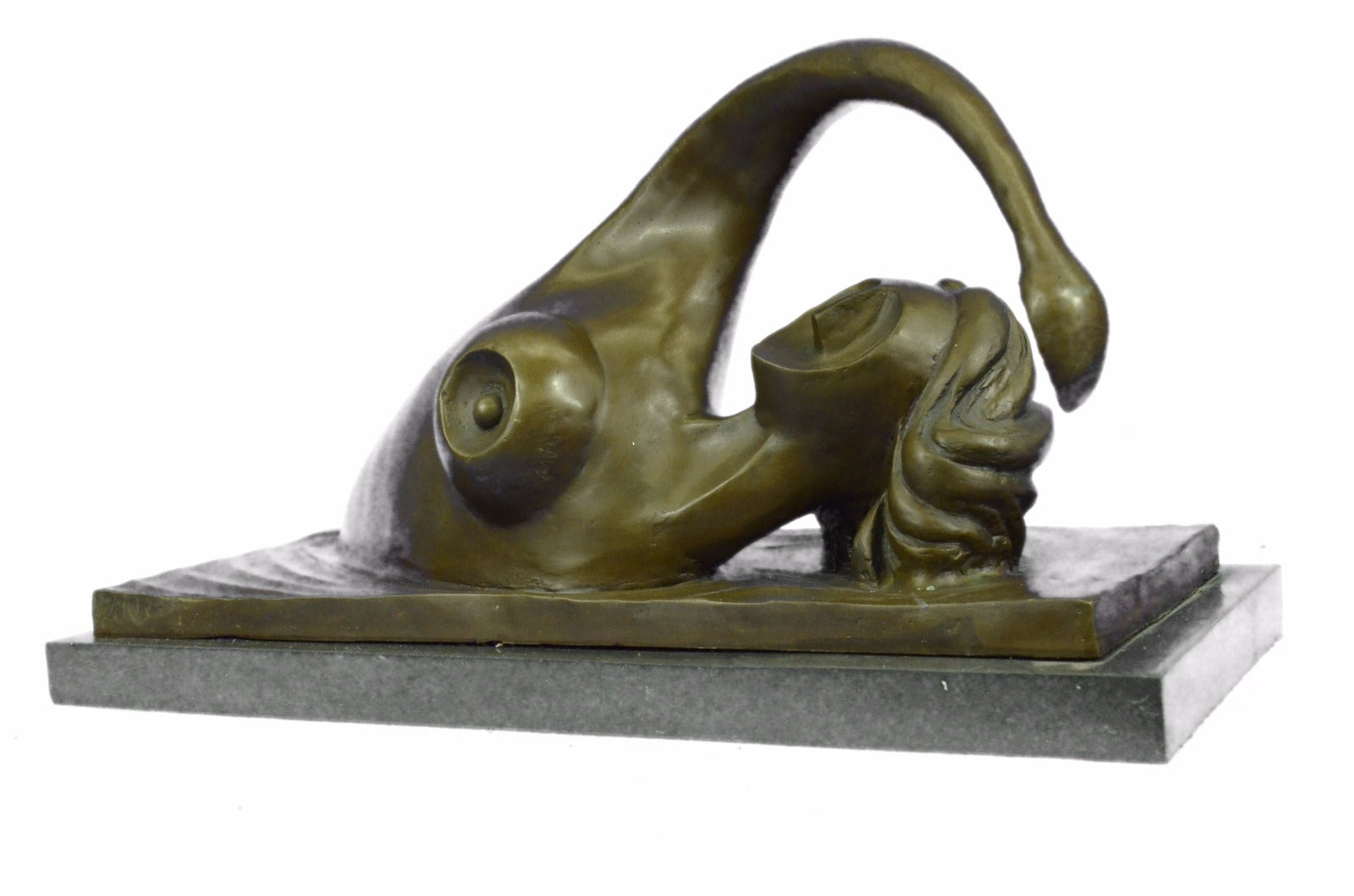 Handmade Limited Edition 11/30 Abstract Female Bronze Sculpture Figurine Ef