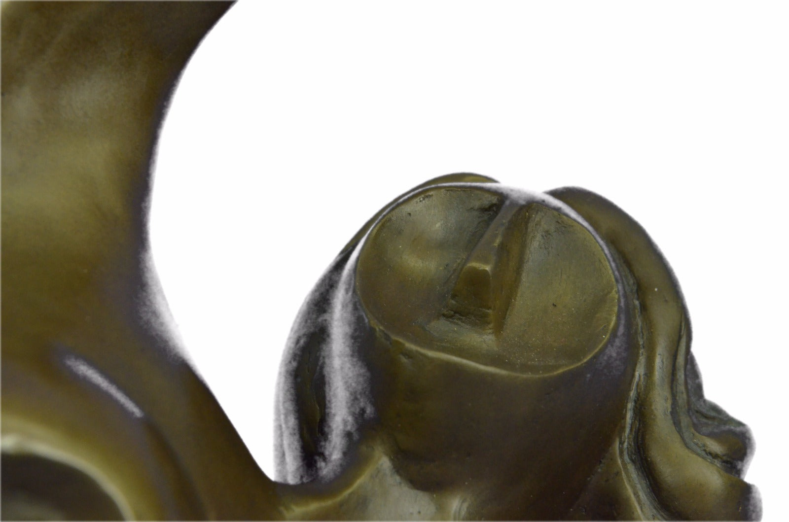 Handmade Limited Edition 11/30 Abstract Female Bronze Sculpture Figurine Ef