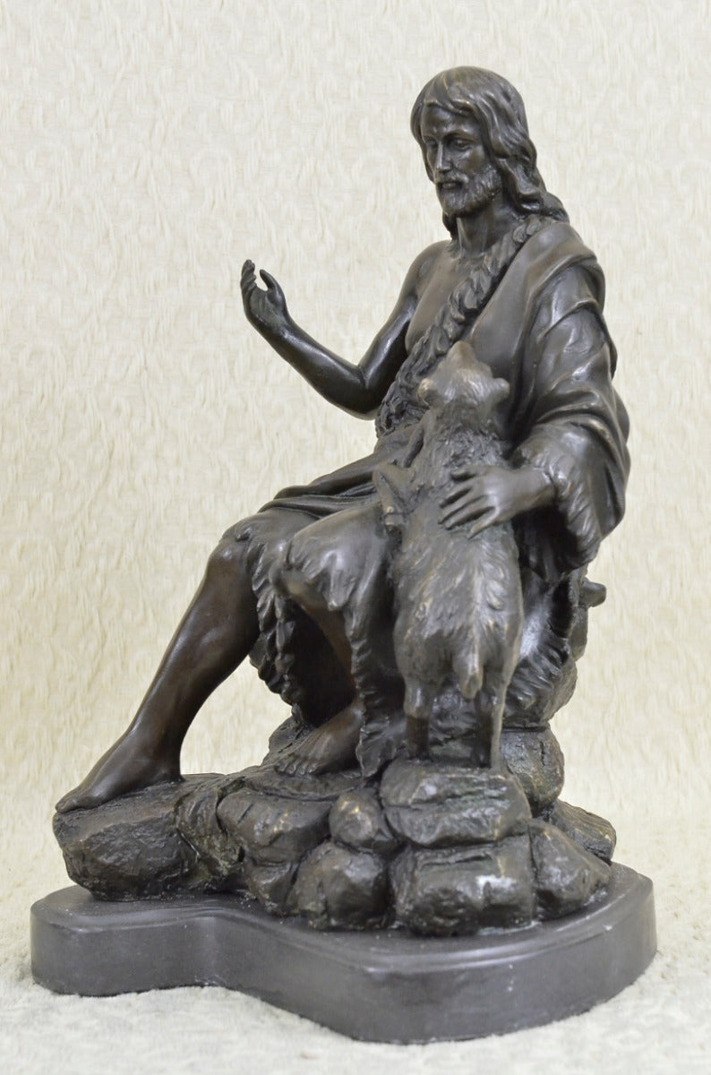 Genuine Religeous Bronze Jesus Hand Made by Lost Wax Method Original Artwork