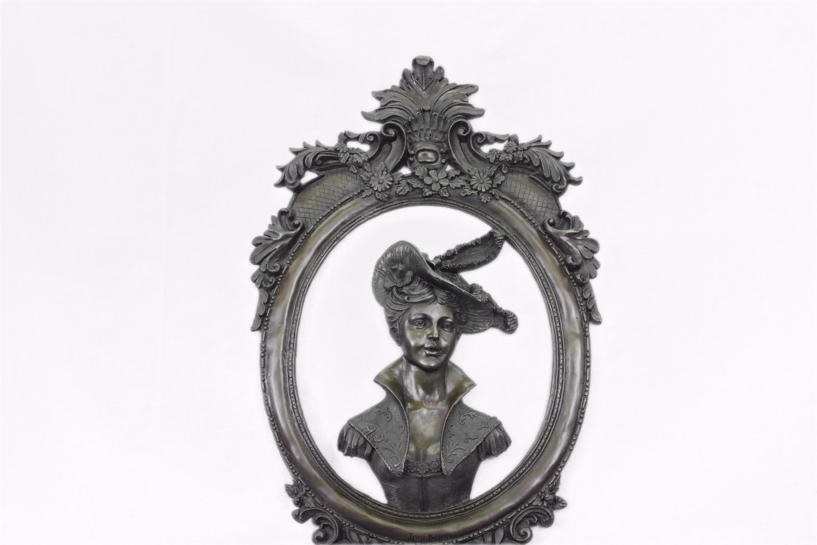 A Michelangelo Tribute Bas Relief Sexy Maiden Bronze Sculpture Figurine Sale