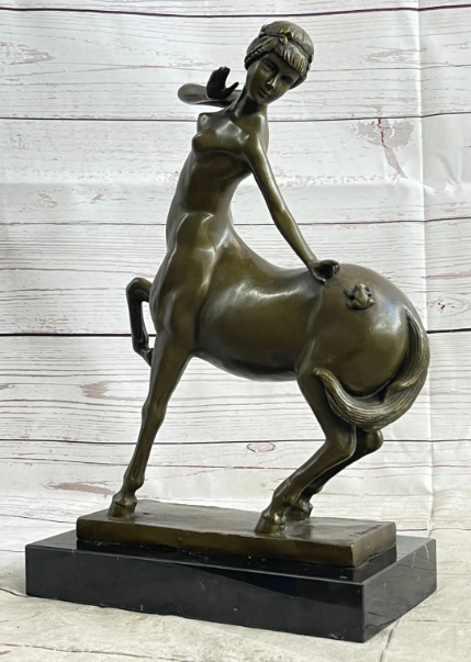 mythical bronze sculptures