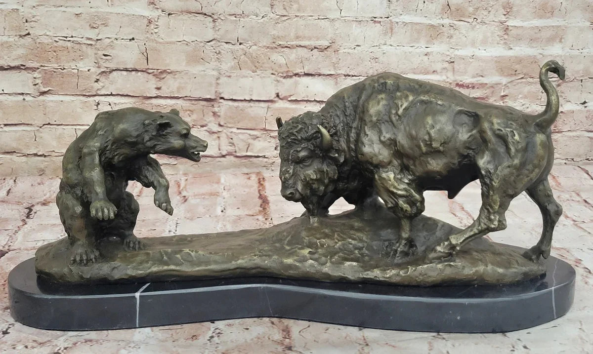 Close-up of bronze sculpture showcasing quality craftsmanship