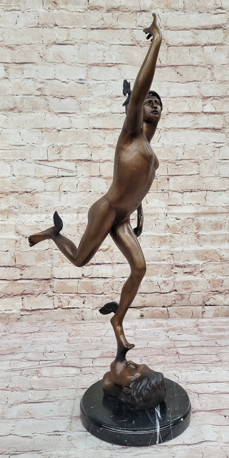 Hot Cast Hermes Giambologna Mercury Bronze Sculpture Artwork