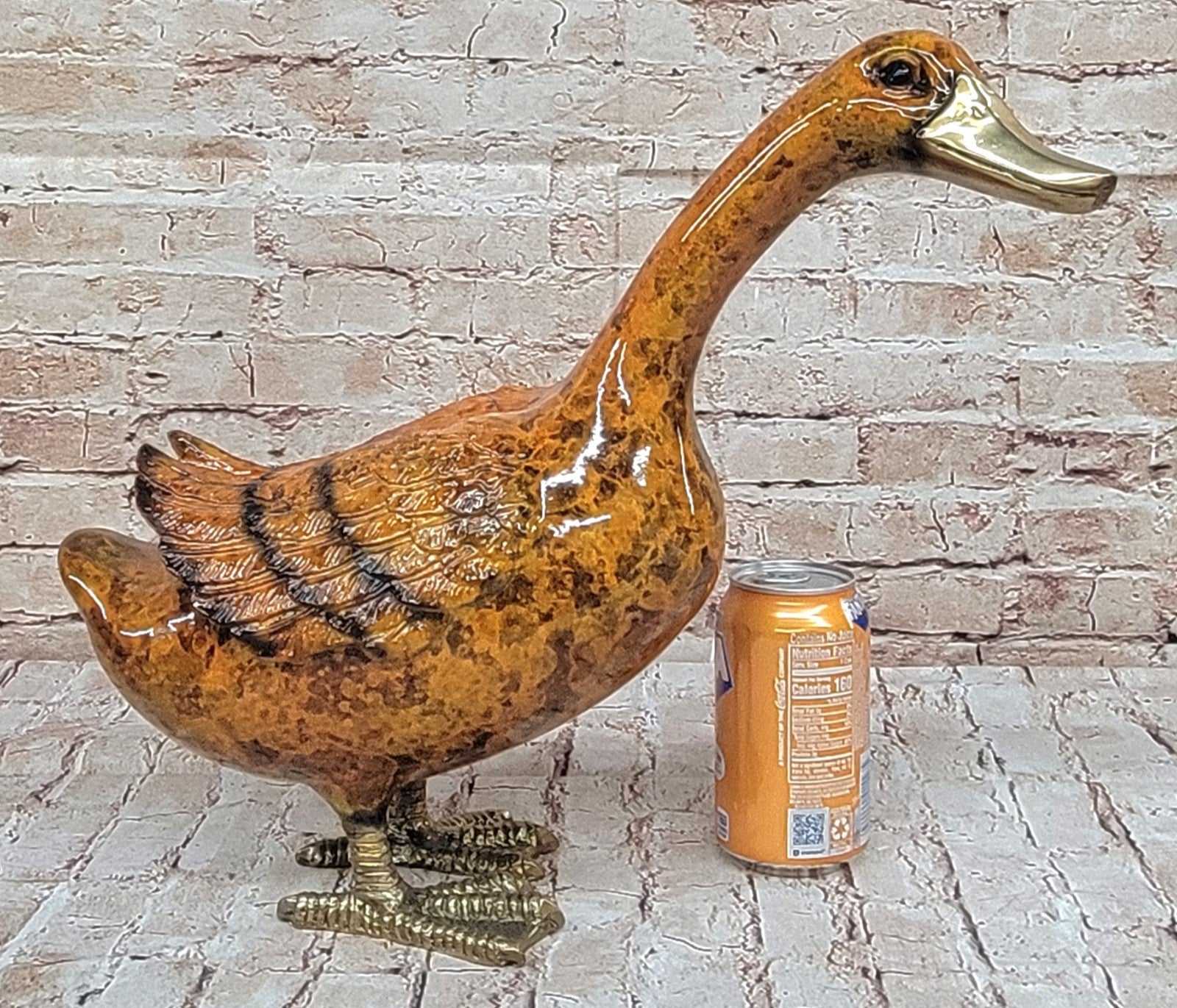 Large Duck Ornament-Home-Garden-Decoration-100% Pure Bronze-Sculpture-Duck Sale